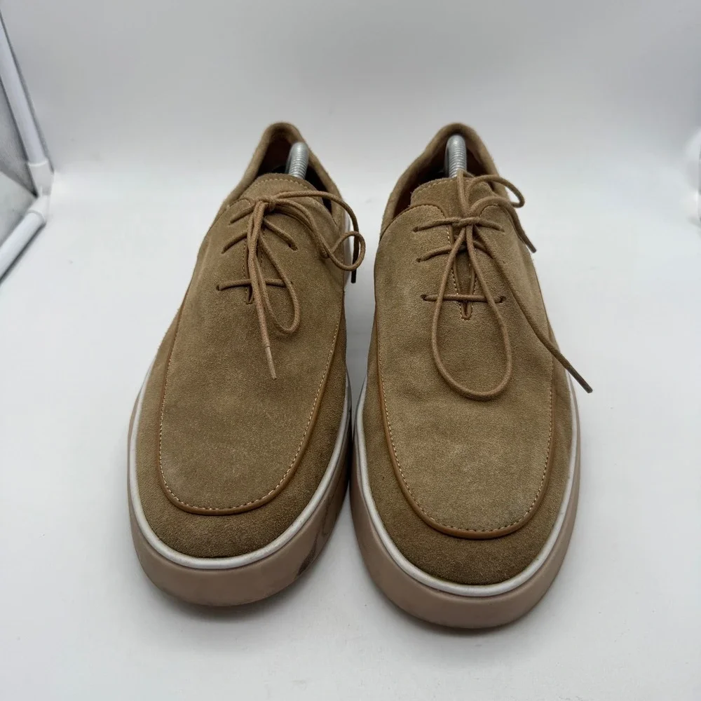 Marc Nolan Cannes Tan Suede Lace Up Derby Shoes Mens Size 10‎